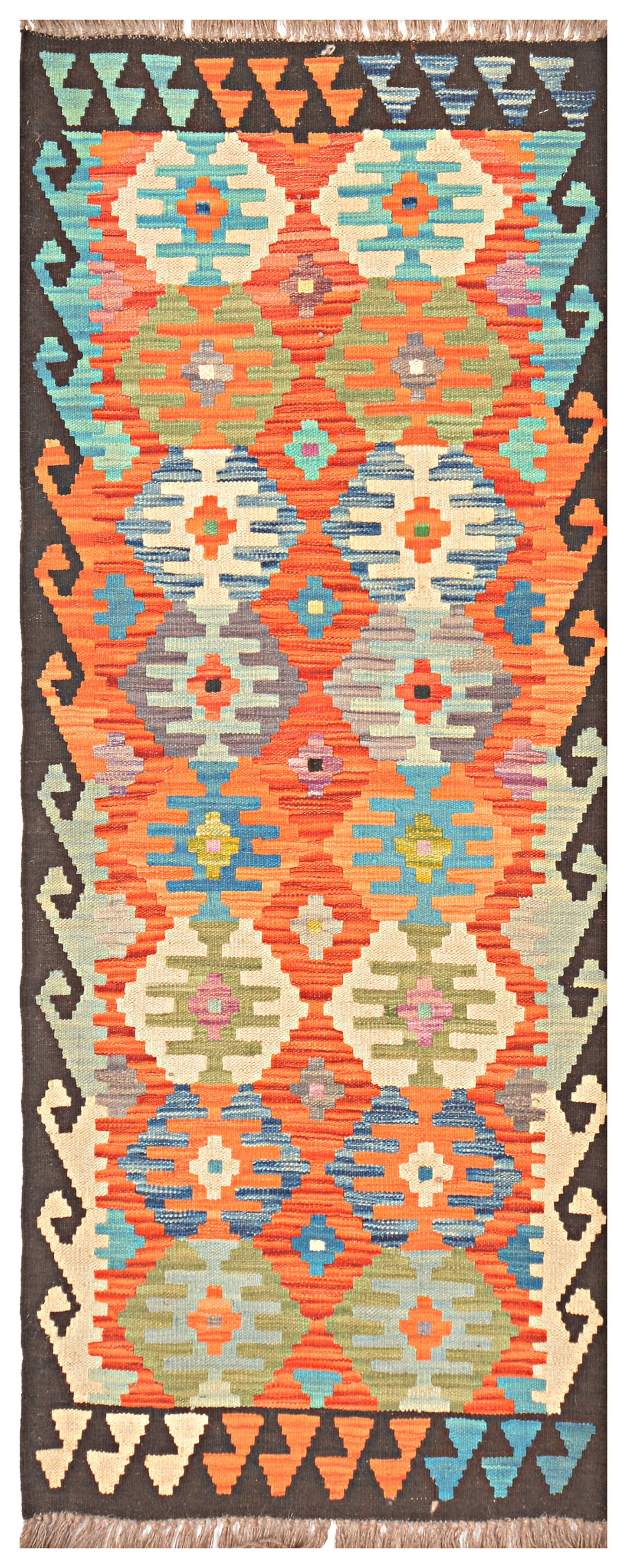 Afghan Kilim - 2x6 ft