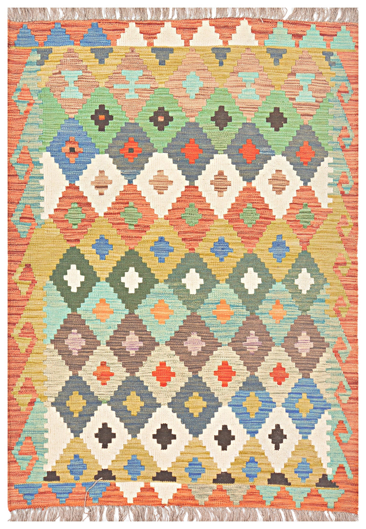 Afghan Kilim - 3x5 ft