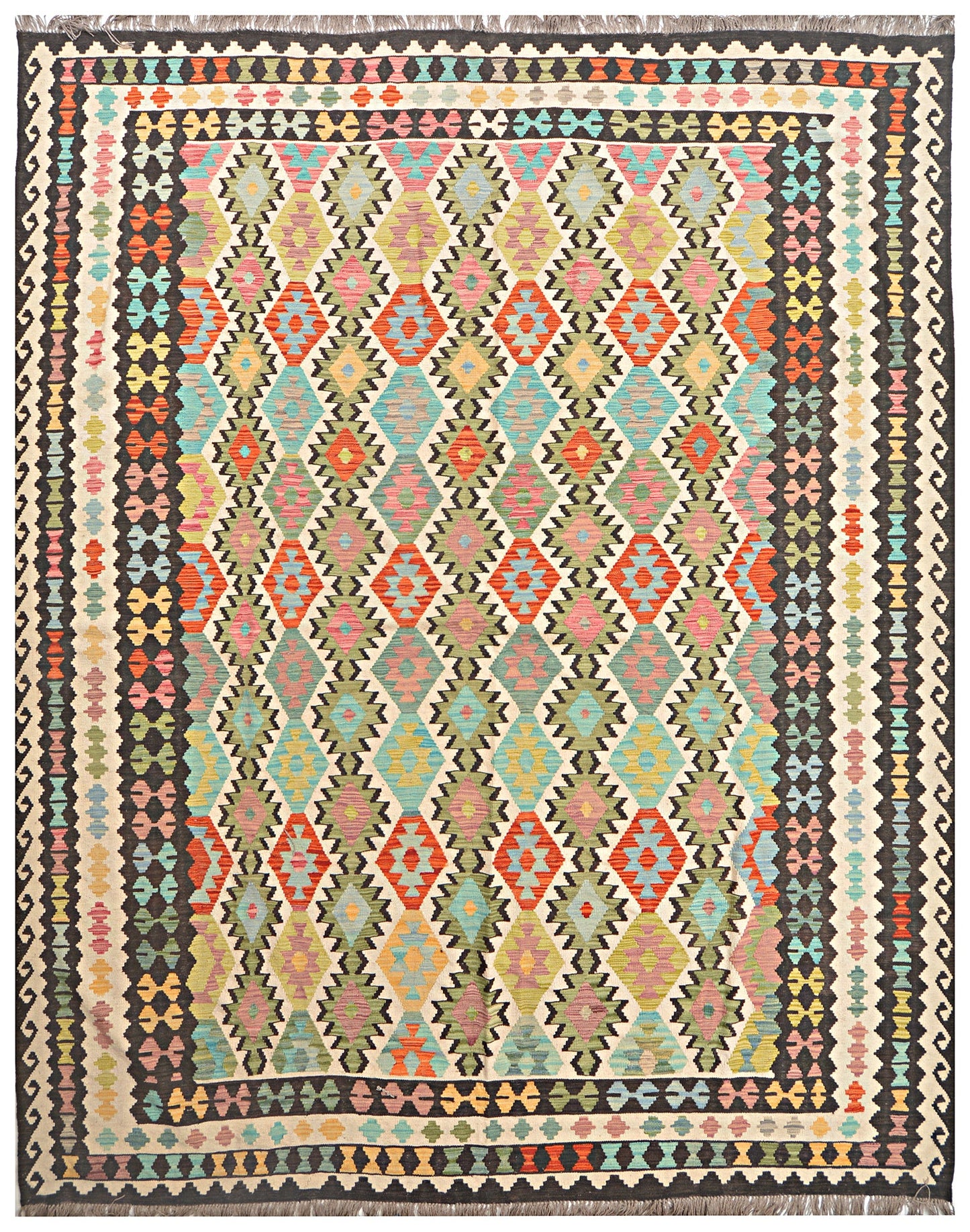 Afghan Kilim - 10x13 ft