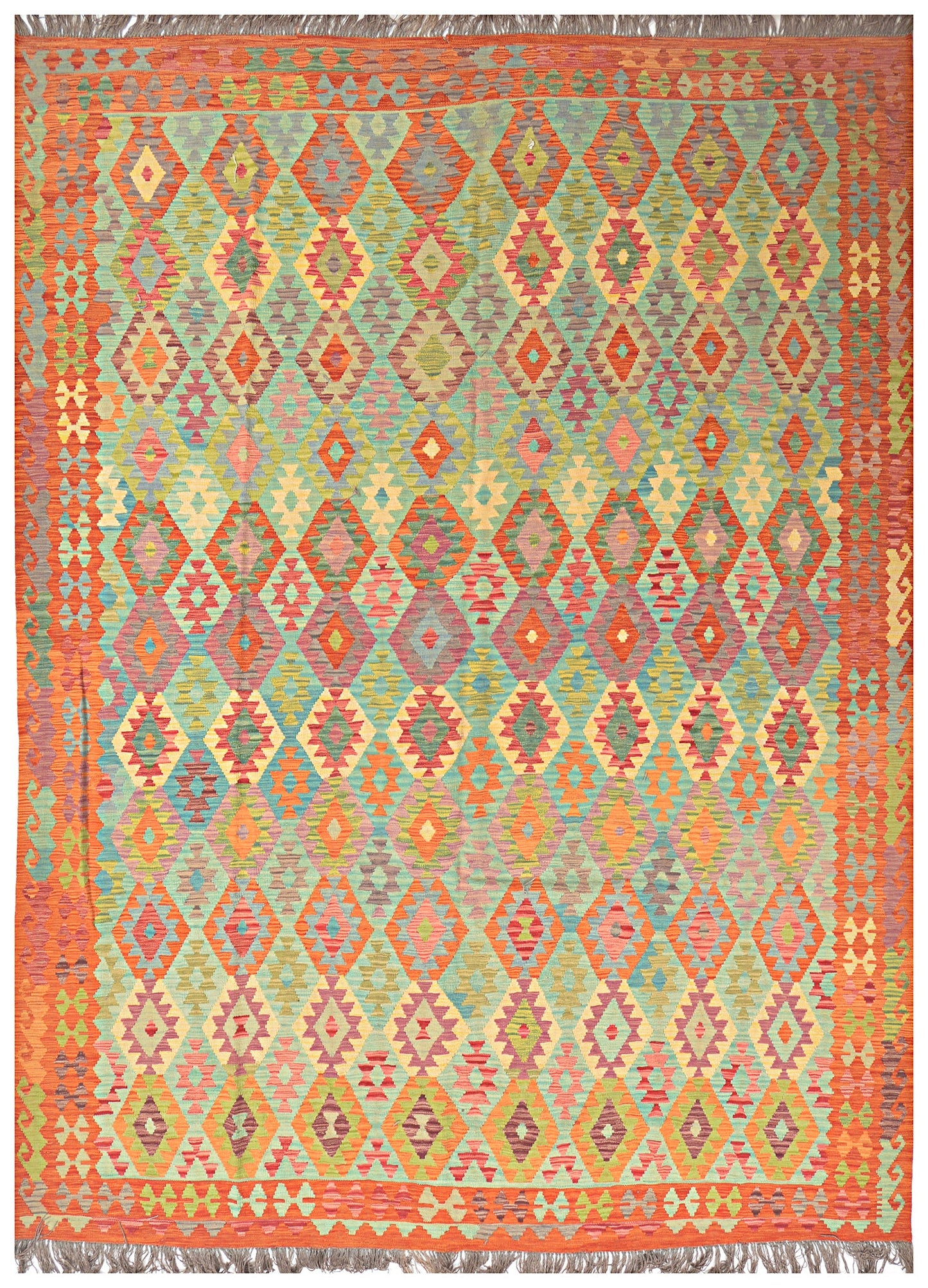 Afghan Kilim - 10x13 ft