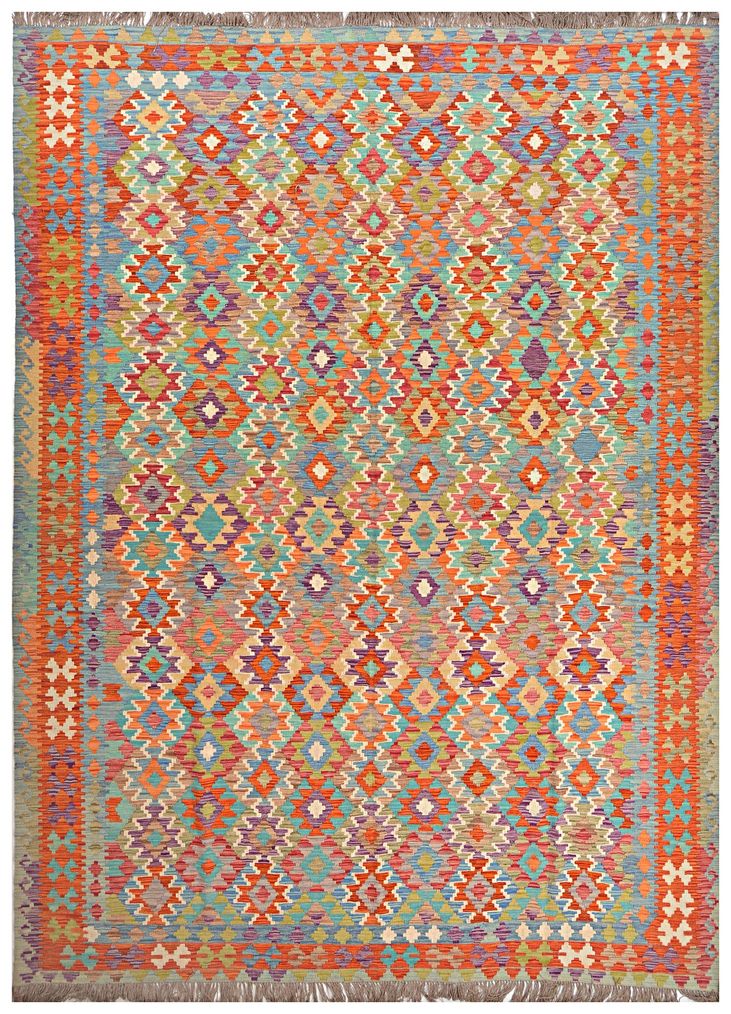 Afghan Kilim - 10x13 ft