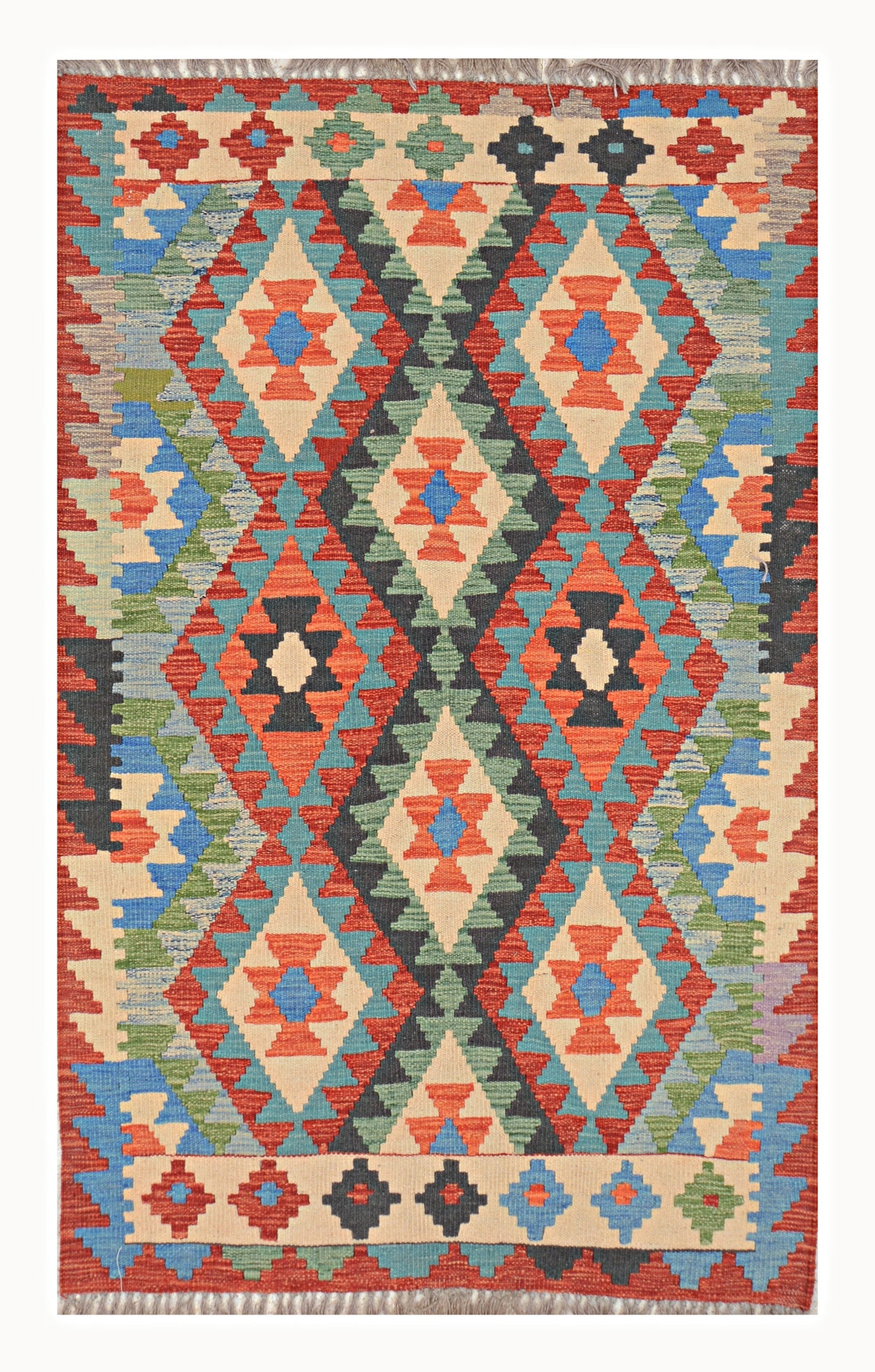 Afghan Kilim - 3x5 ft