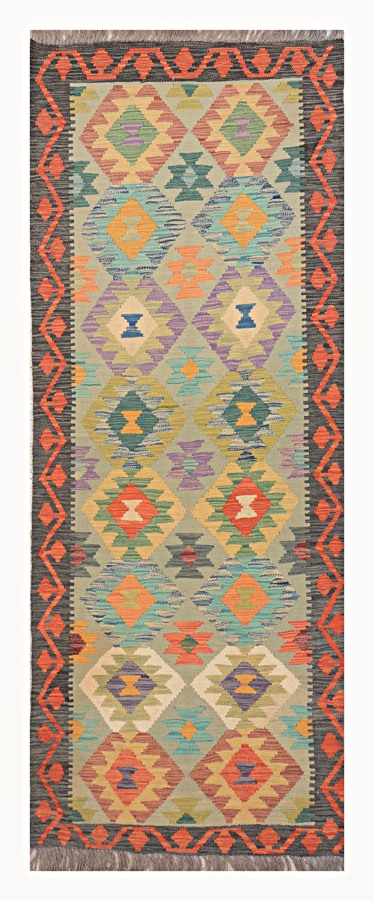 Afghan Kilim - 2x6 ft