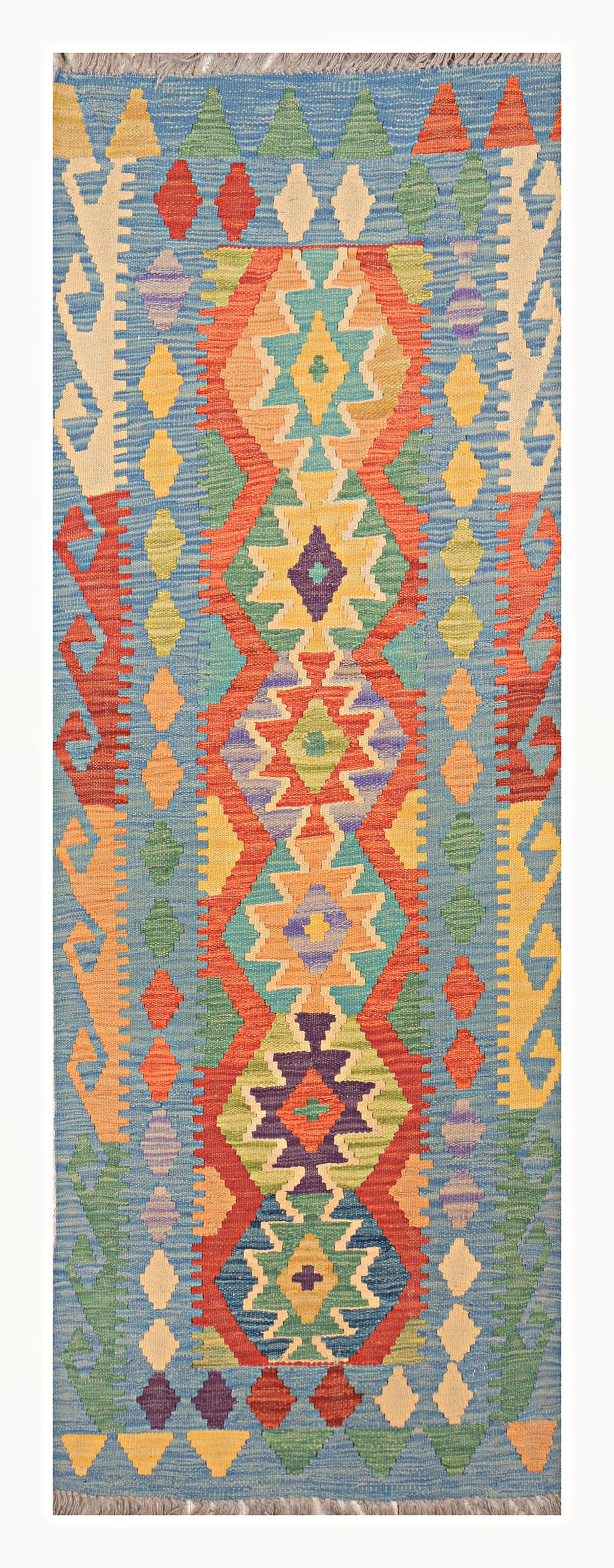 Afghan Kilim - 2x6 ft