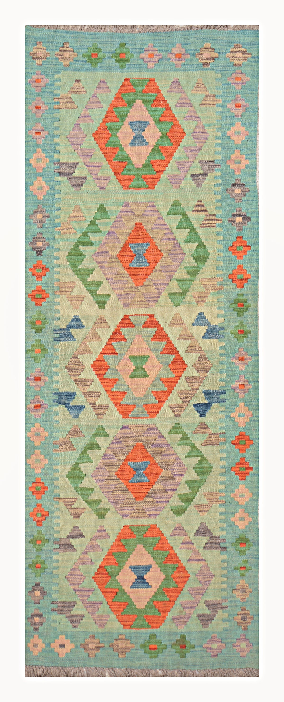 Afghan Kilim - 2x6 ft