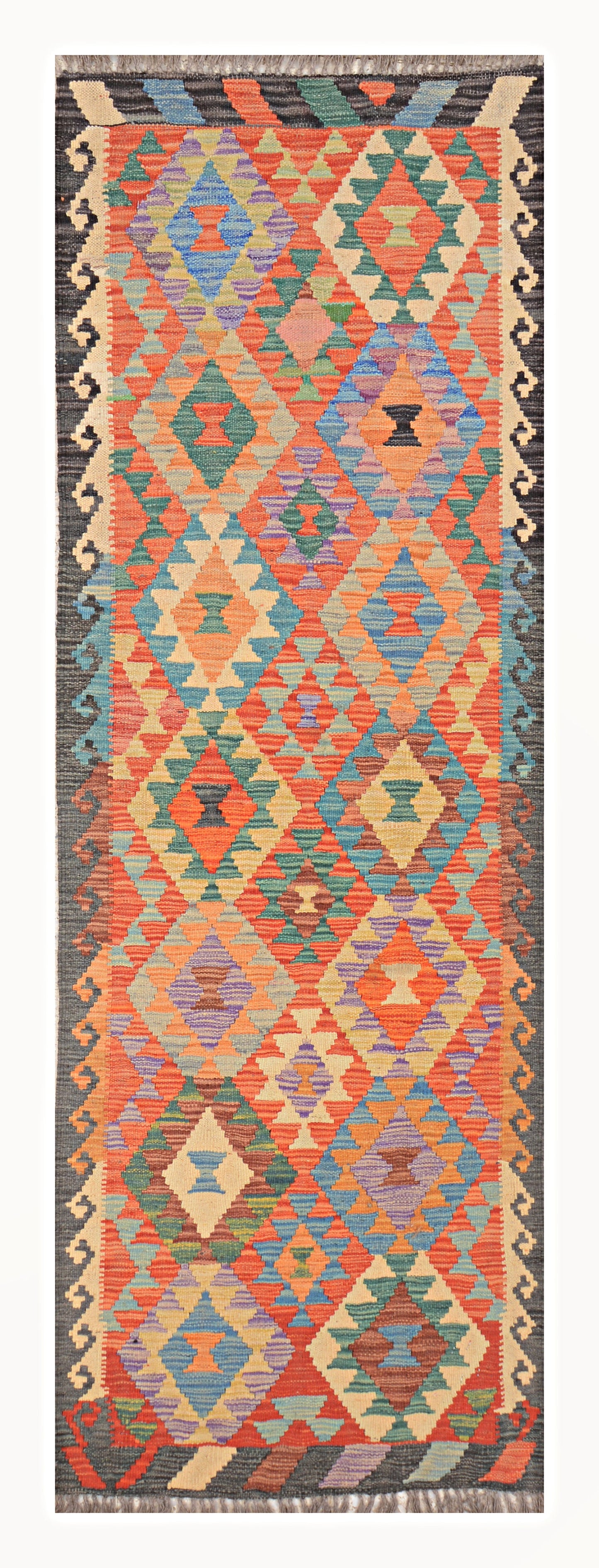Afghan Kilim - 2x6 ft