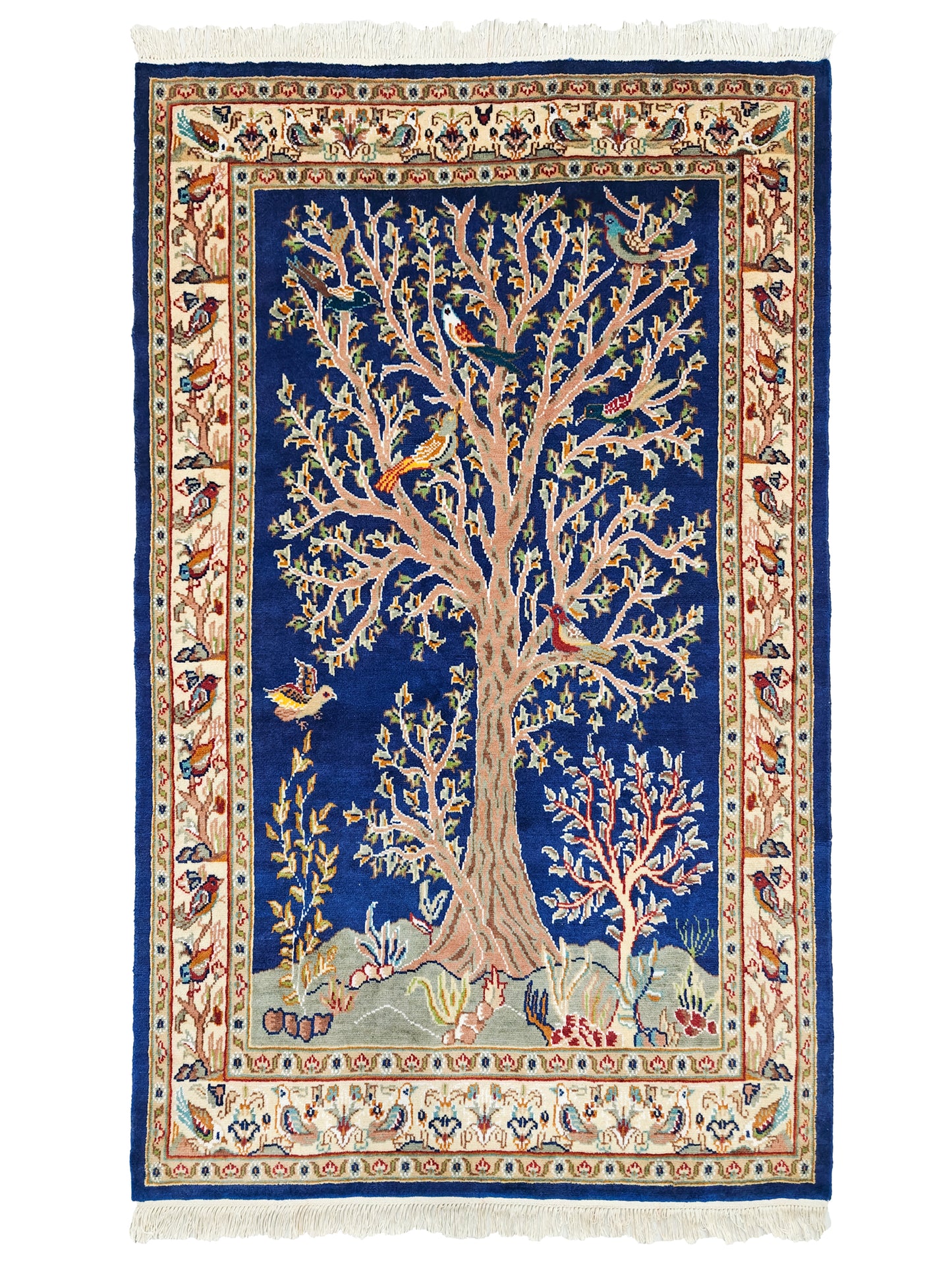 Tree of Life Pictorial Rug - 6x4 ft