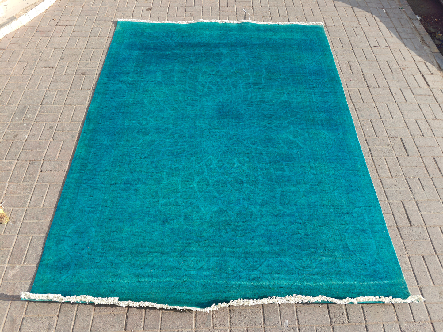 Overdyed Double Knot 8x10 ft