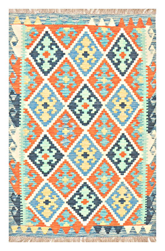 Afghan Kilim - 3x5 ft