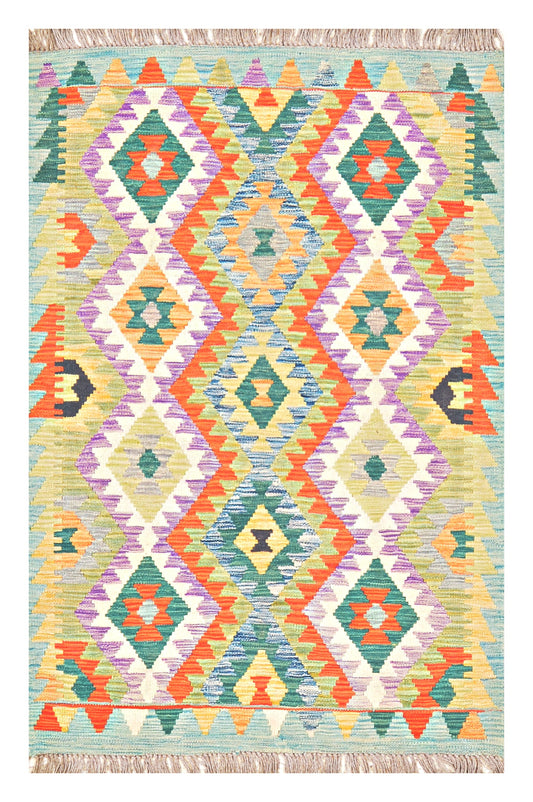 Afghan Kilim - 3x5 ft