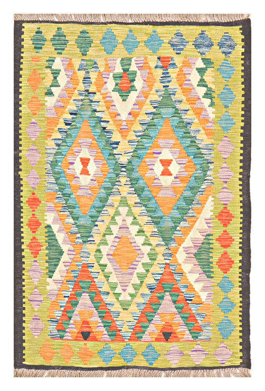 Afghan Kilim - 3x5 ft