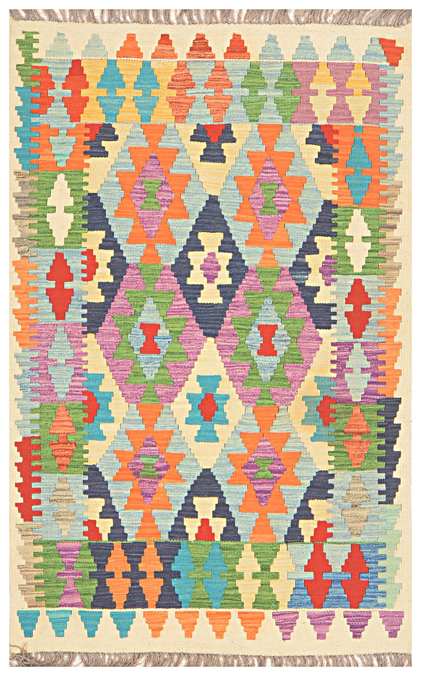 Afghan Kilim - 3x5 ft