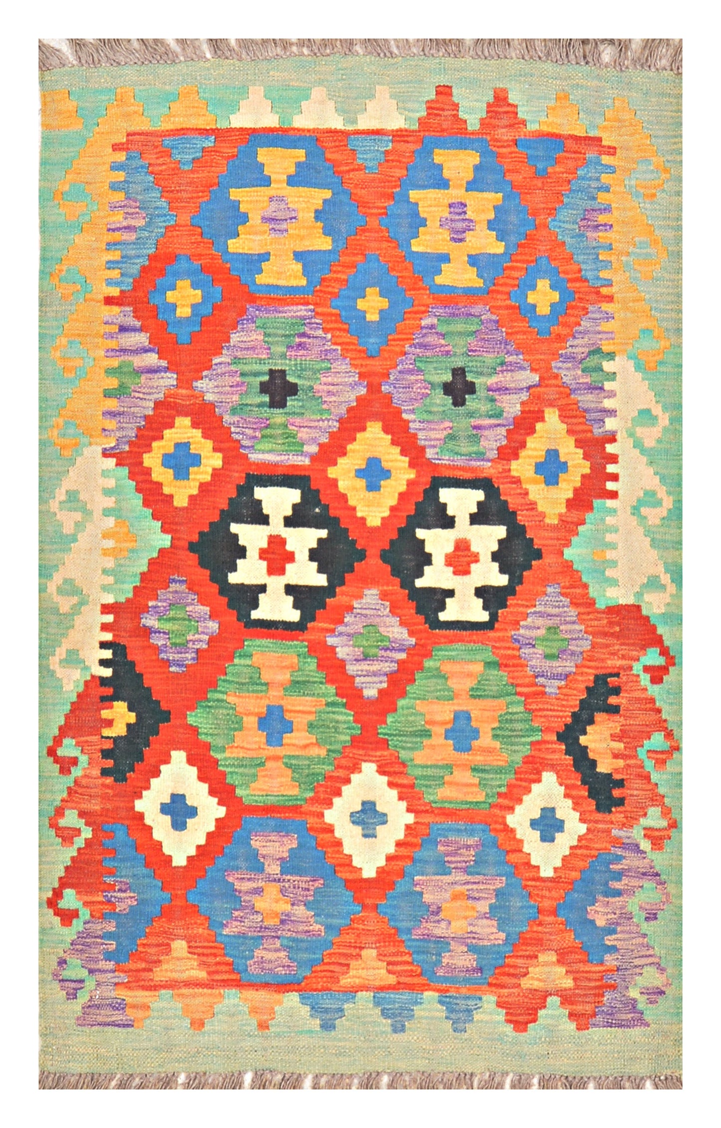 Afghan Kilim - 3x5 ft