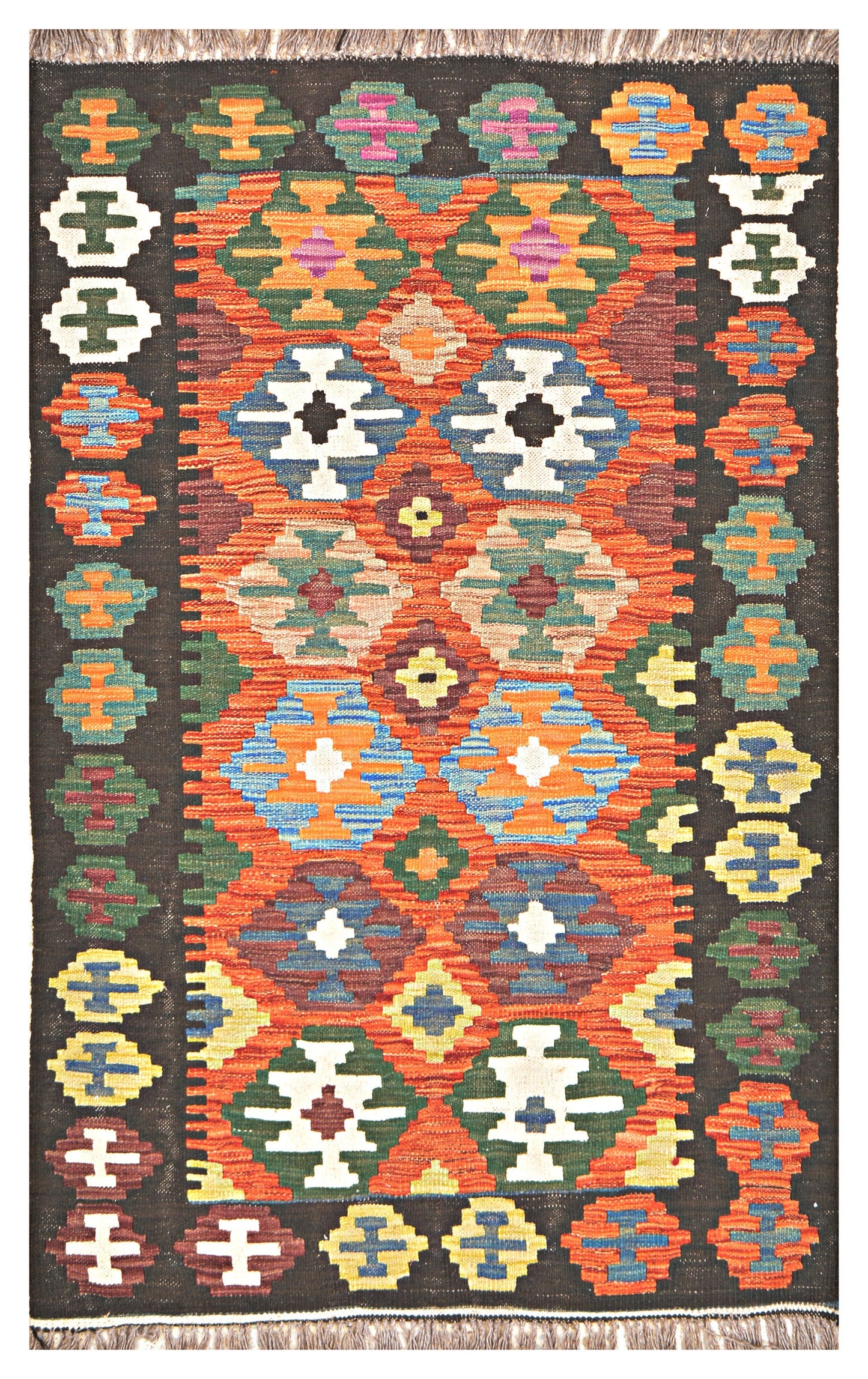 Afghan Kilim - 3x5 ft