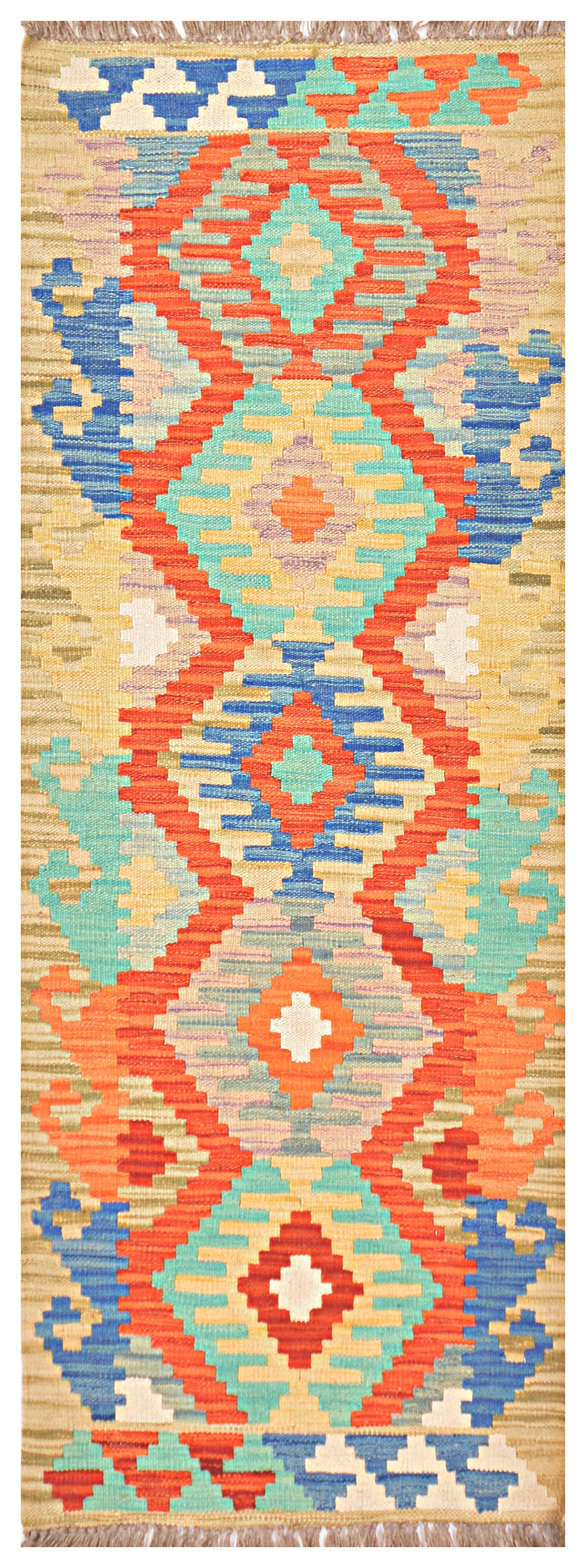 Afghan Kilim - 2x6 ft