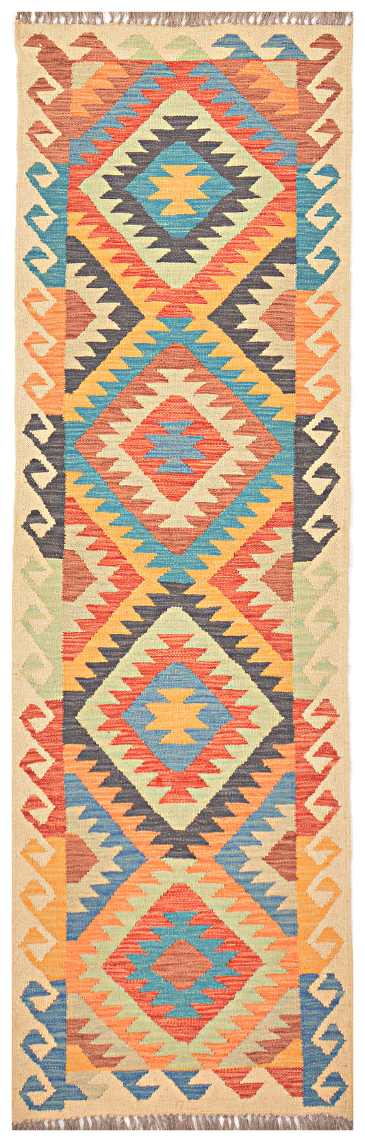 Afghan Kilim - 2x6 ft