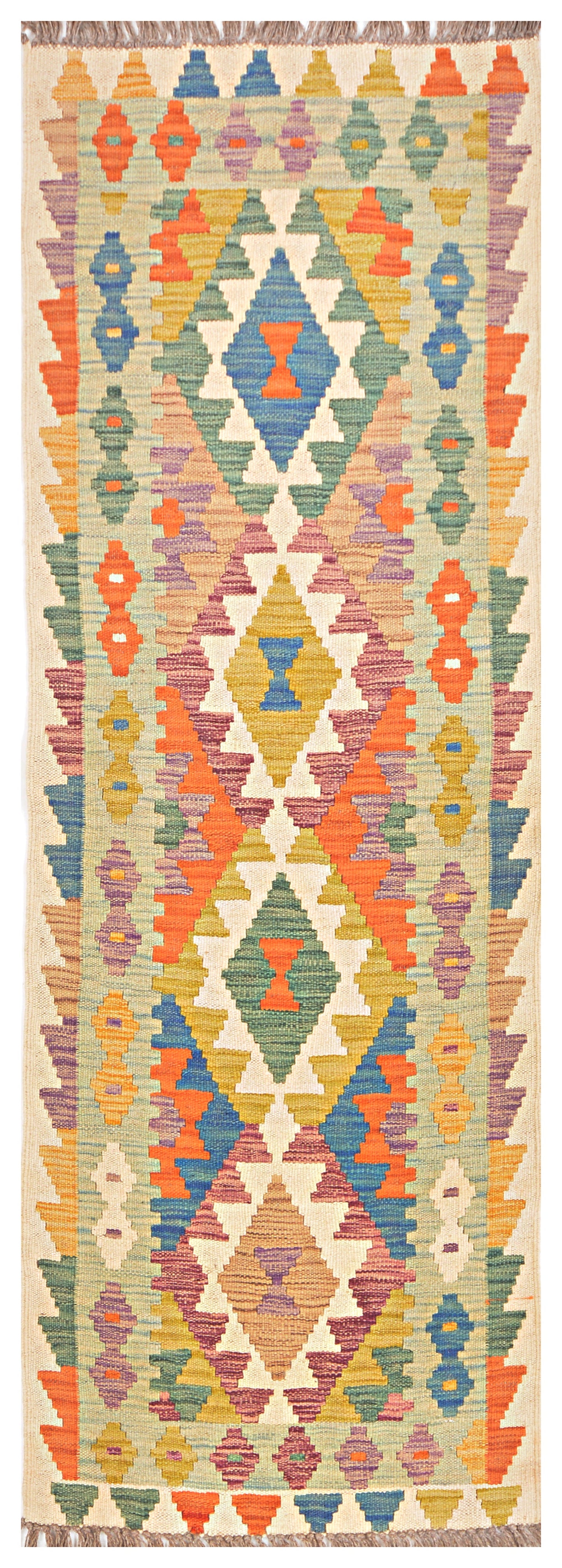 Afghan Kilim - 2x6 ft