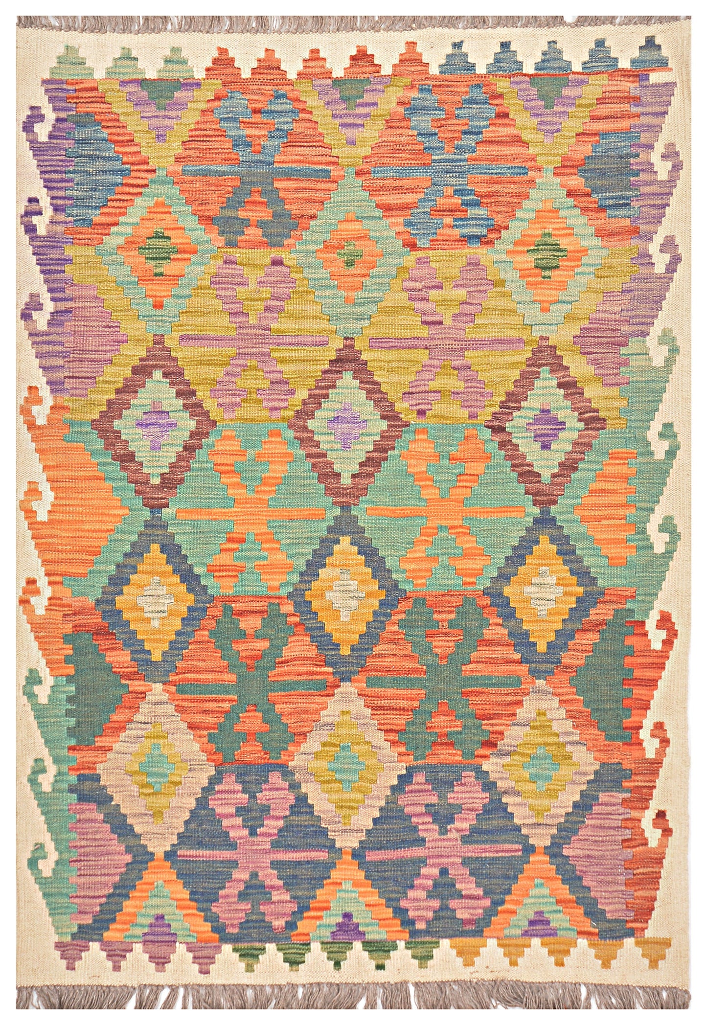 Afghan Kilim - 3x5 ft