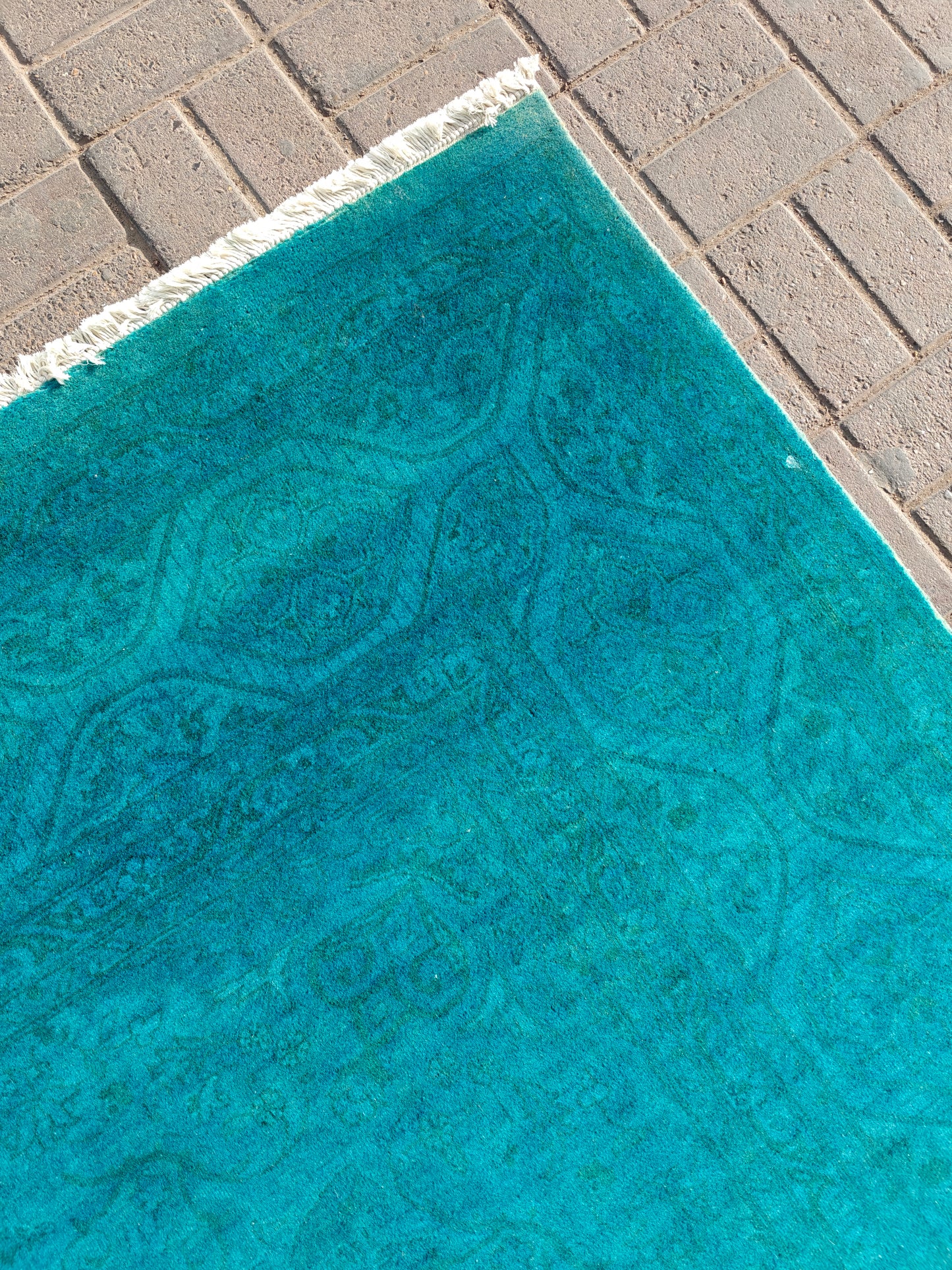 Overdyed Double Knot 8x10 ft