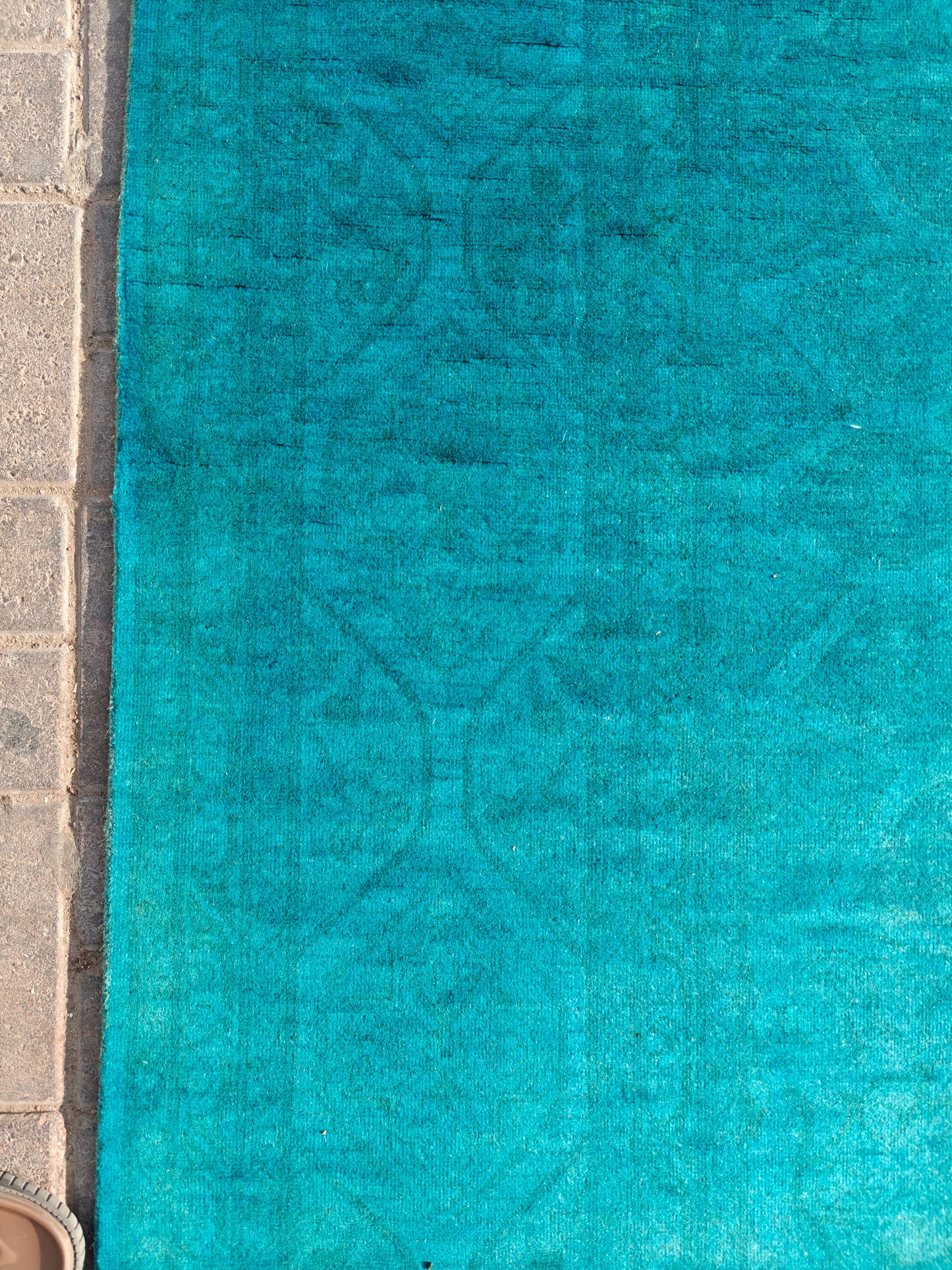 Overdyed Double Knot 8x10 ft