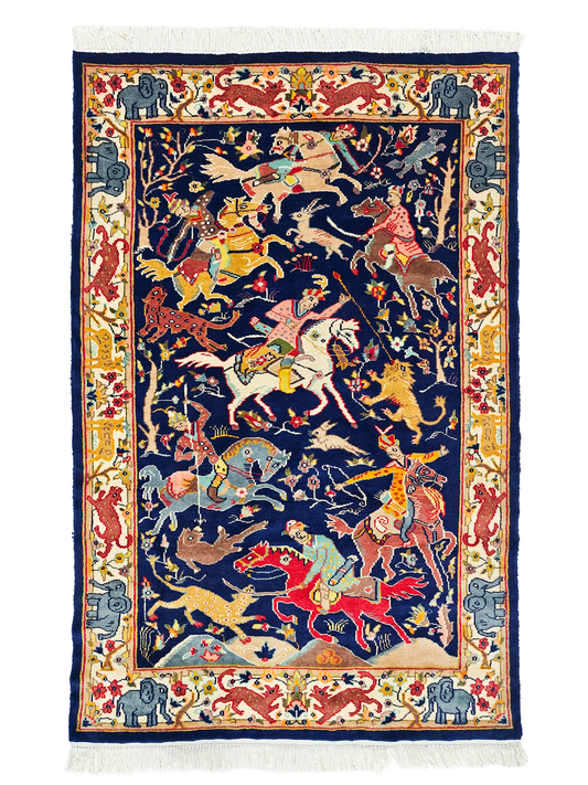 Pictorial Rug - 6x4 ft