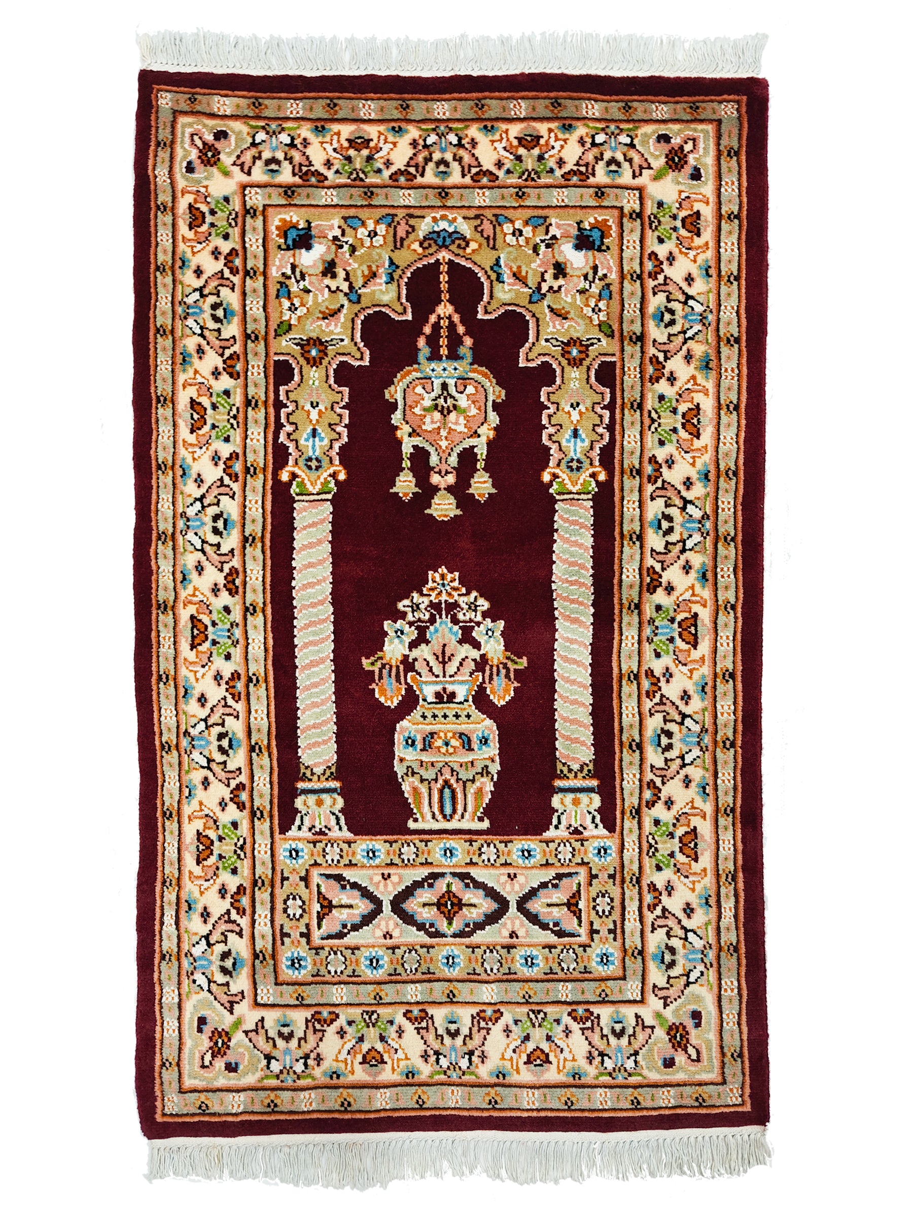 Chinese Prayer Rug Handmade Prayer Rug – Kaku Carpets