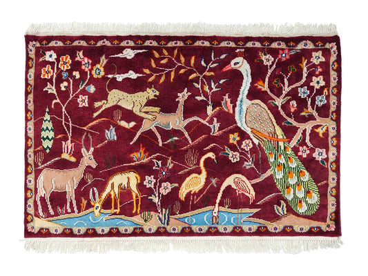 Pictorial Rug - 2.5x4 ft