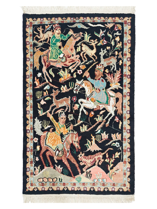 Pictorial Rug - 2.5x4 ft