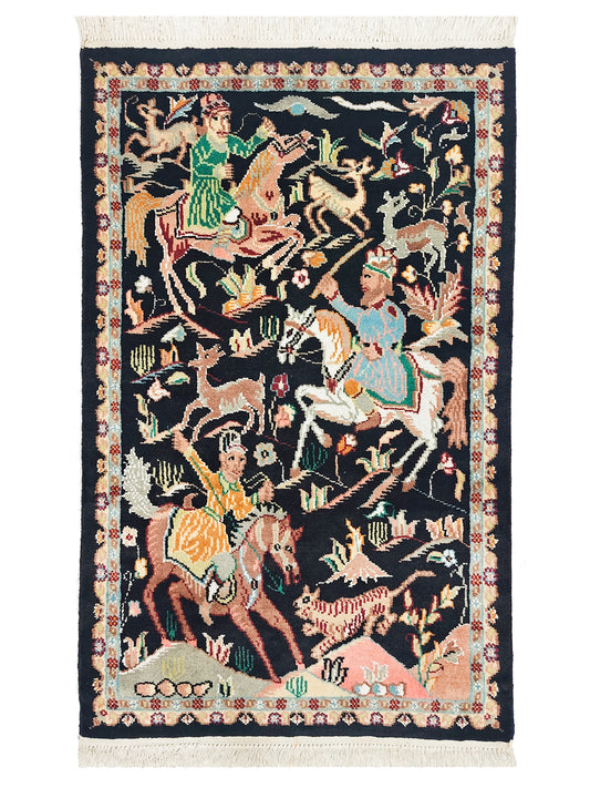 Pictorial Rug - 2.5x4 ft