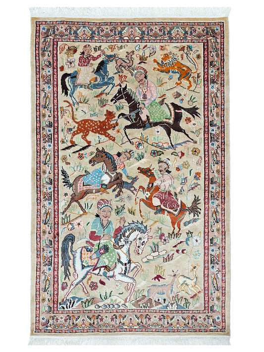 Pictorial Rug - 6x4 ft