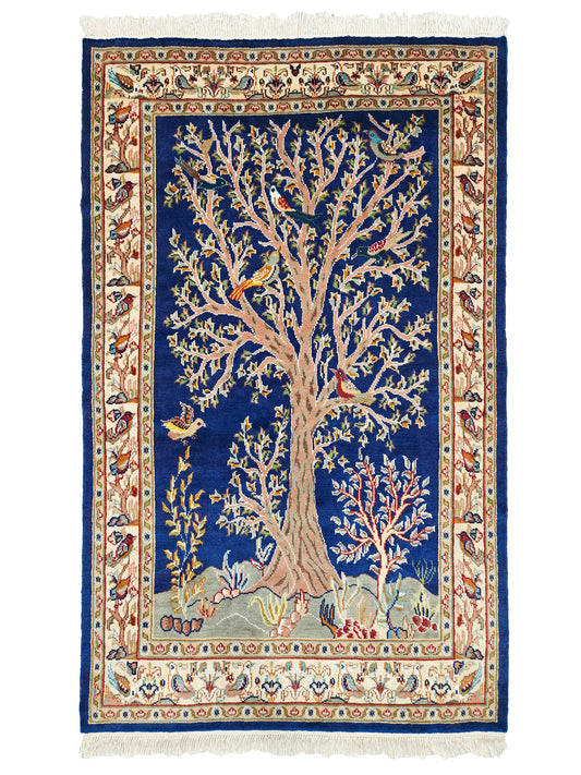 Tree of Life Pictorial Rug - 6x4 ft